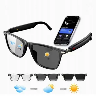 Okulary Inteligentne AI 160 języków Tłumaczenie Bluetooth Audio Smart - Okulary przeciwsłoneczne - miniaturka - grafika 1