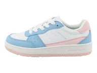 Buty dla dziewczynek - Tom Tailor Kids Dziewczęce 9570150001 sneakersy, Biała niebieska róża, 33 EU - miniaturka - grafika 1