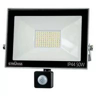 Lampy ogrodowe - Ideus Elewacyjna LAMPA ścienna KROMA LED 50W 03607 reflektorowa OPRAWA zewnętrzna z czujnikiem ruchu outdoor IP44 szara 03607 - miniaturka - grafika 1