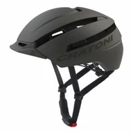 Kaski rowerowe - Kask rowerowy Cratoni C-Loom 2.0 (City) czarny matowy, rozmiar M/L (58-61cm) - miniaturka - grafika 1