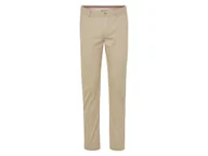 Spodnie męskie - LIVERGY® Spodnie męskie chino z bawełną (Beżowy, XL (56/58)) - miniaturka - grafika 1