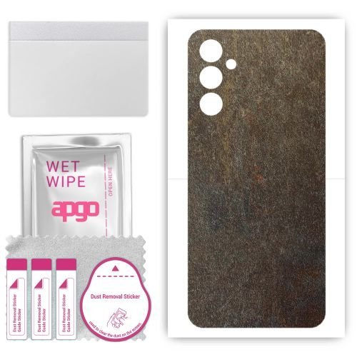 folia naklejka skórka strukturalna na TYŁ do Samsung Galaxy A54 - Kamień Księżycowy - apgo SKINS