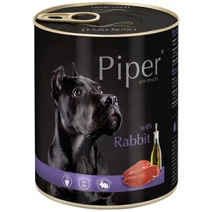Dolina Noteci PIPER z królikiem 800 g mokra karma dla dorosłych psów - Mokra karma dla psów - miniaturka - grafika 1
