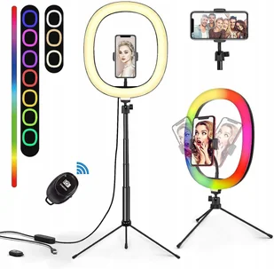 Lampa pierścieniowa X99 ze statywem i uchwytem - Lampy studyjne - miniaturka - grafika 1
