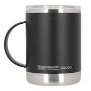 Kubki termiczne - Kubek termiczny ASOBU Ultimate Coffee Mug Black 360ml - miniaturka - grafika 1