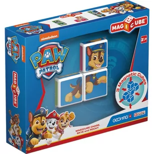 Geomag Geomag Magicube Paw Patrol Chase Skye and Rocky GM1077 - Układanki dla dzieci - miniaturka - grafika 2