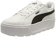 Trampki damskie - PUMA Damskie trampki Karmen L, biało-czarne, 4,5 UK, biały, 37.5 EU - miniaturka - grafika 1