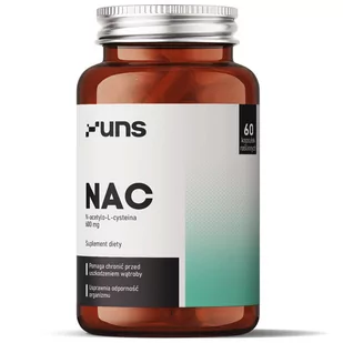 UNS Nac 600mg 60vegcaps - Aminokwasy - miniaturka - grafika 1