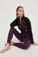Bielizna sportowa damska - Smartwool longsleeve funkcyjny Classic Thermal Merino kolor czarny - miniaturka - grafika 1