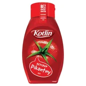 Ketchup - Kotlin KETCHUP PIKANTNY 450 G zakupy dla domu i biura 63505671 - miniaturka - grafika 1