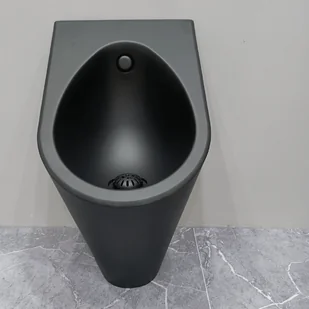 Pisuar wiszący Faneco stal szlachetna matowa czarny N13004BL - Akcesoria medyczne - miniaturka - grafika 7