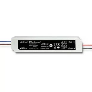 Qoltec Zasilacz impulsowy LED IP67 | 20W | 12V | 1.6A 50940 - Ładowarki do telefonów - miniaturka - grafika 1