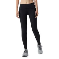 Spodnie sportowe damskie - Legginsy New Balance WP21273BK - czarne - miniaturka - grafika 1