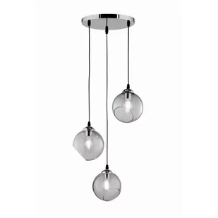 RL CLOONEY Przydymiona 3xE27 Lampa wisząca R30073054 - Lampy sufitowe - miniaturka - grafika 1