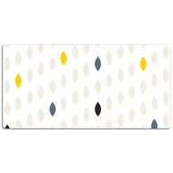 Podkładki na biurko - Podkładka na całe biurko Geometryczne cytryny 120x60 cm - miniaturka - grafika 1