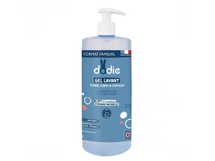 DODIE ŻEL DO MYCIA WŁOSÓW, CIAŁA I TWARZY 1000 ML - Kosmetyki kąpielowe dla dzieci - miniaturka - grafika 1