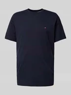 Koszulki męskie - T-shirt z wyhaftowanym logo - miniaturka - grafika 1