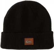 Czapki damskie - Quiksilver Beanie AQYHA04782-KVJ0 Czarne One size - miniaturka - grafika 1