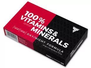 Trec 100% Vitamins&Minerals Day/Night Formula 60caps - Witaminy i minerały dla sportowców - miniaturka - grafika 1
