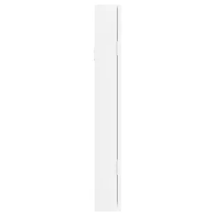 Wisząca szafka na biżuterię, z lustrem, biała, 30x8,5x67 cm Lumarko! - Szafki łazienkowe - miniaturka - grafika 7