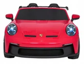 Pojazdy elektryczne dla dzieci - Pojazd Porsche 911 GT3 STRONG Czerwony - miniaturka - grafika 1