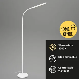 Briloner Lampa stojąca LED Pivaz regulowana biała - Lampy stojące - miniaturka - grafika 5