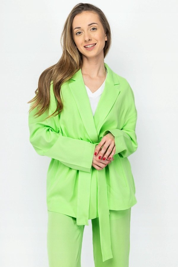 Marynarka damska Armani Exchange 3DYG16 YN5QZ zielony - Jackets: 36