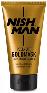 Nishman Peel-off Gold Mask Złota Maska Do Twarzy - Maseczki do twarzy - miniaturka - grafika 1