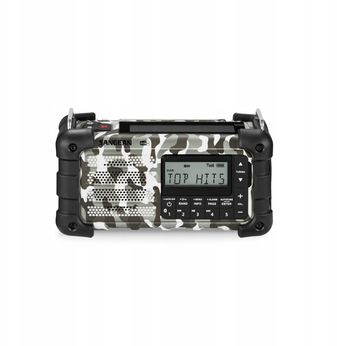Sangean MMR-99 DAB+ Artic Camo Emergency/Hand Crank