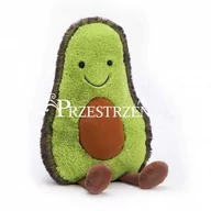 Maskotki i pluszaki - MASKOTKA PLUSZOWA OWOCE JELLYCAT Amuse Avocado UŚMIECHNIĘTE AWOKADO - 30 cm - miniaturka - grafika 1