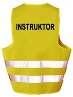 Akcesoria BHP - INSTRUKTOR - Kamizelka z nadrukiem ostrzegawcza odblaskowa robocza LIBRES POLSKA SP - miniaturka - grafika 1