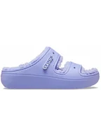 Klapki i japonki damskie - Crocs Klapki w kolorze fioletowym - miniaturka - grafika 1