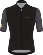 Koszulki rowerowe - Santini Redux Vigor Shortsleeve Jersey Men, czarny L 2022 Koszulki kolarskie - miniaturka - grafika 1