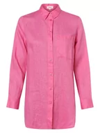 Koszule damskie - s.Oliver - Damska bluzka lniana, wyrazisty róż - miniaturka - grafika 1
