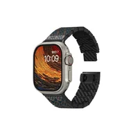 Akcesoria do zegarków - PITAKA Pasek do Apple Watch Series 9-1, SE i Ultra 2/Ultra, Dreamland ChromaCarbon Band Stairs - miniaturka - grafika 1