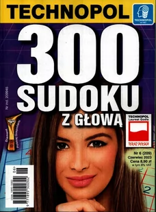 300 Sudoku z Głową - Czasopisma - miniaturka - grafika 1