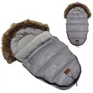 Śpiworki dla dzieci - Śpiwór do wózka 95 cm futro jesienno - zimowy - miniaturka - grafika 1