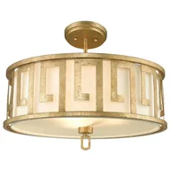 Lampy sufitowe - Gilded Nola Gilded Nola LEMURIA GN/LEMURIA/P/L lampa wisząca 3x60W/E27  ELSGN/LEMURIA/P/L - miniaturka - grafika 1