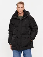 Kurtki męskie - Calvin Klein Jeans Kurtka zimowa J30J324080 Czarny Relaxed Fit - miniaturka - grafika 1