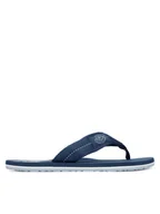 Klapki i japonki męskie - Tommy Hilfiger Japonki Patch Hilfiger Beach Sandal FM0FM05804 Niebieski - miniaturka - grafika 1