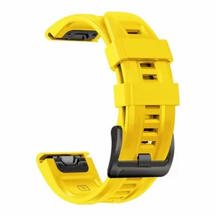 Garmin TECH-PROTECT Pasek TECH-PROTECT IconBand do Fenix 3/5X/3HR/5X Plus/6X/6X Pro/7X Żółty - Akcesoria do smartwatchy - miniaturka - grafika 1