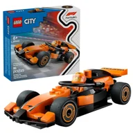 Klocki - Lego City Zestaw F1 Kierowca I Bolid McLaren Klocki 86 El. 6+ - miniaturka - grafika 1