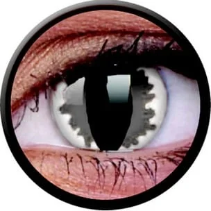 Maxvue Vision Crazy Lens - Grey Dragon 2 szt moc 0.00 - Soczewki kontaktowe - miniaturka - grafika 1