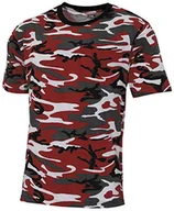 Koszulki męskie - MFH 00130 US Army męski t-shirt w stylu ulicznym - miniaturka - grafika 1