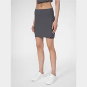 Spódnice - S Spódnica 4F 4FSS23TSKIF007 22S grafitowy S - miniaturka - grafika 1