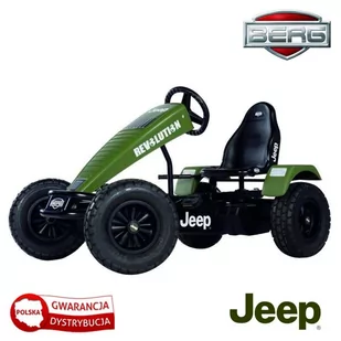 Berg Tereonowy Gokart na pedały Jeep Revolution BFR Pompowane koła od 5 lat do 100 kg 07.11.06.00 - Jeździki dla dzieci - miniaturka - grafika 1