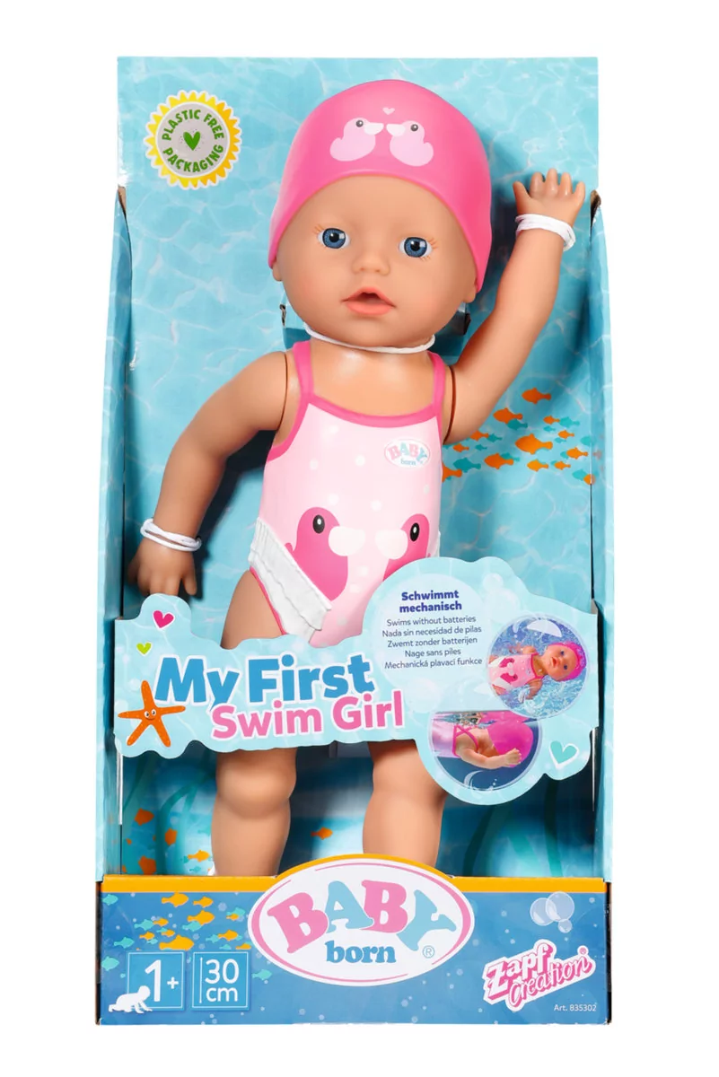 Baby born - Pływająca lalka 30cm Zapf