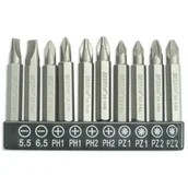 Klucze i nasadki - Dedra Zestaw bitów 18A07S12 - miniaturka - grafika 1