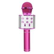 Mikrofony komputerowe - Forever Mikrofon BMS-300 Różowy - miniaturka - grafika 1