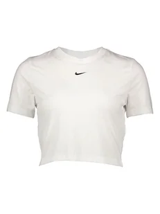 Nike Koszulka "Essential" w kolorze białym - Koszulki i topy damskie - miniaturka - grafika 1
